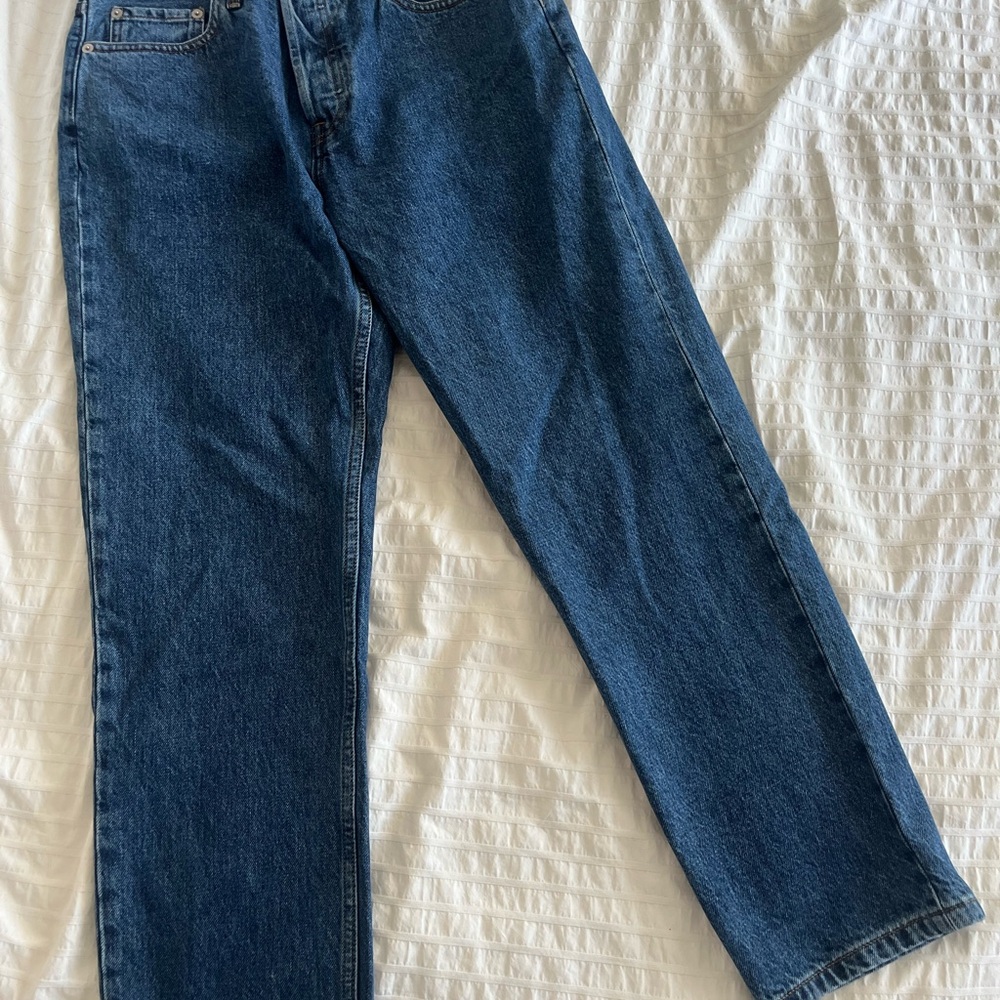 Everlane Blue Straight Leg Jeans Classic Fit
